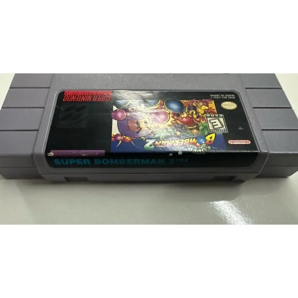 Super Bomberman 2 Super Nintendo SNES Authentic Tested Fast Shipping Retro